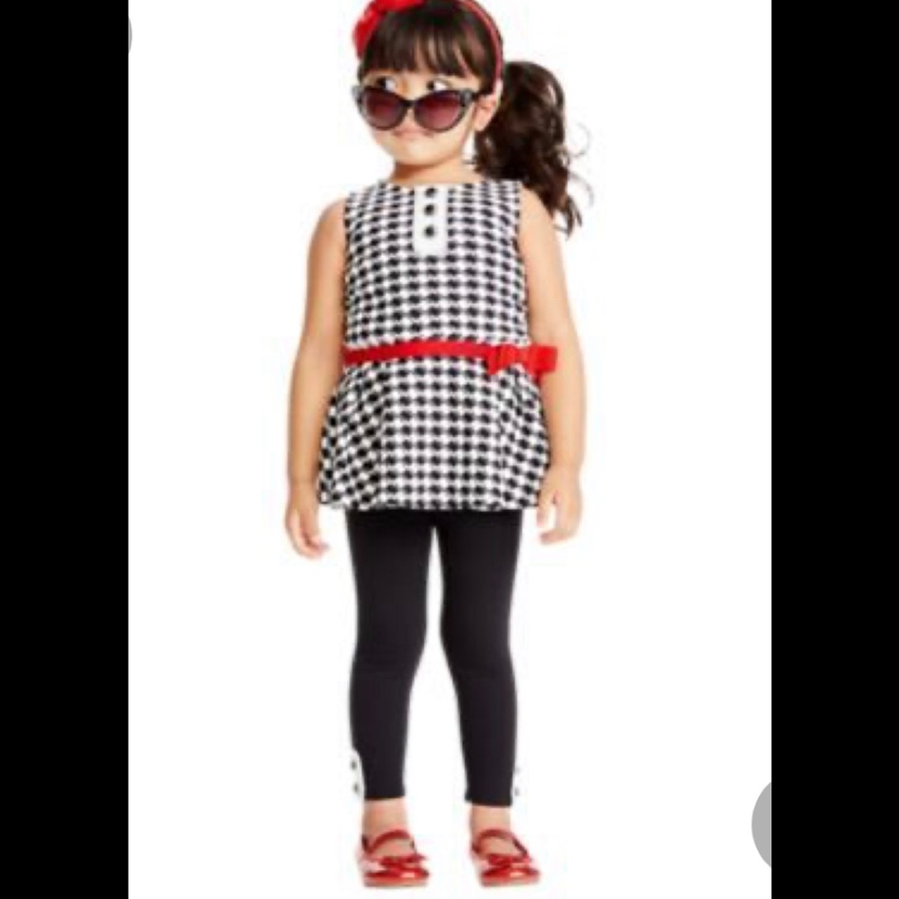 Olivia for Gymboree 2T Houndstooth Holiday dress
